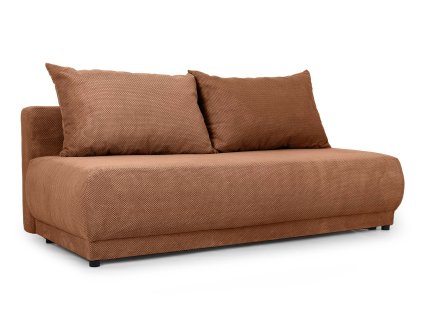 Tehlová čalúnená pohovka Ander