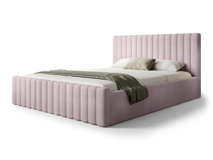 Svetlofialová posteľ Rosa Slim