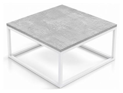 kovový stolík 65x33x65 cm belten