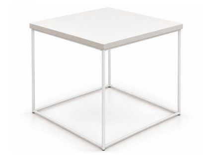 Biely konferenčný stolík Adina