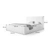 Rozmery postele Roso Slim v rozmere 180x200