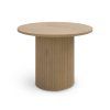 Rozkladací jedálenský stôl Ovalio 100-188x75 - dub cremona