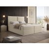 Čalúnená boxspring posteľ Seleno 180x200 - smotanová