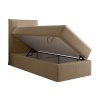 Boxspring posteľ s úložným priestorom Seleno - béžová