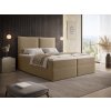 Čalúnená boxspring posteľ Seleno 160x200 - béžová