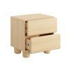 Nočný stolík s dvomi zásuvkami Lomo