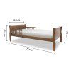 Rozmer detskej postele Noble Junior Bed