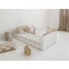 Biela montessori posteľ Monty Bed
