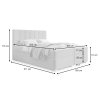 Rozmery postele Canira 160x200