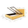 Rozmery postele Perfetto 180x200