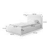 Rozmery postele Maten 120x200