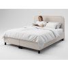 biele luxusné postele 160x200 Balleto  [aap]