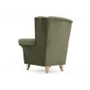 Zadná strana olivového kresla Kent
