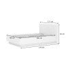 Rozmery postele 160x200