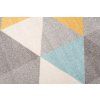 Koberec Nico Gray/Turquois
