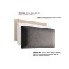Čalúnený panel Dony 30x60 - krémová