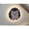 Ručne robená lampa Ježko