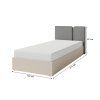 rozmery detskej postele Luca 90x200
