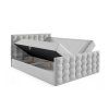 Otvorená boxspring posteľ Calvani