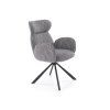 Kreslo Carla K571 v sivej farbe